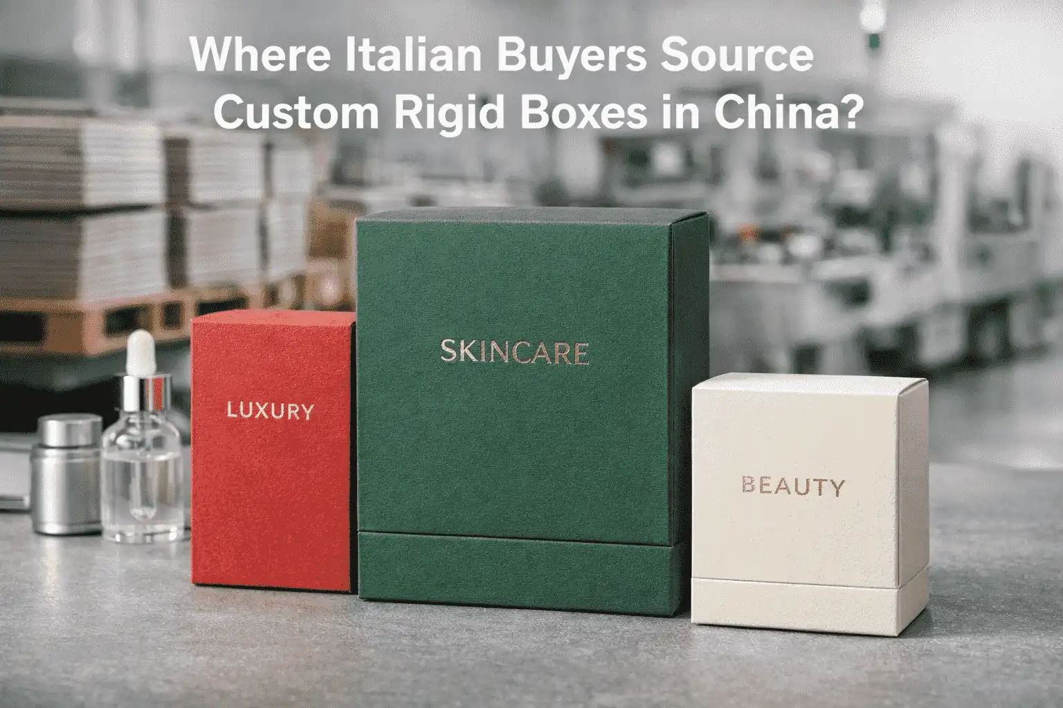 Where Italian Buyers Source Custom Rigid Boxes in China?